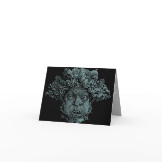 Water Gargoyle - Note Card card