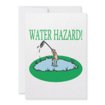 Water Hazard Personalized Announcement