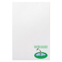 Water Hazard Stationery Design