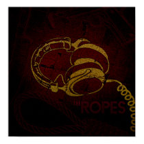 Water & Headphones Poster posters