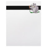 water hose elephant cartoon letterhead template