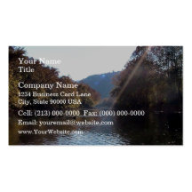 Water in clinch business card templates