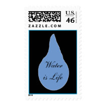Water is Life - postage stamps