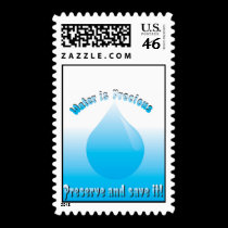 Water is precious postage
