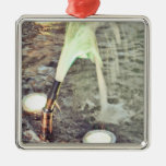 Water jet christmas ornaments