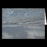 Water Lapping on the Beach Card