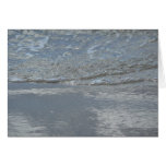 Water Lapping on the Beach Card