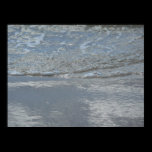 Water Lapping on the Beach Print