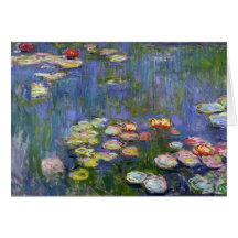 Water Lilies 10 Cards