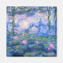 Water Lilies 1 Refrigerator Magnets