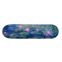 Water Lilies 1 Skate Board Decks