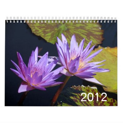 Water Lilies 2012 Wall Calendar