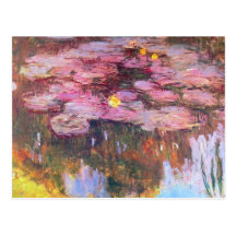 Water Lilies 3 Postcard