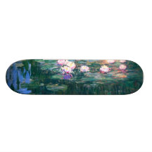 Water Lilies 5 Skateboard