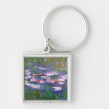 Water Lilies 8 Keychains
