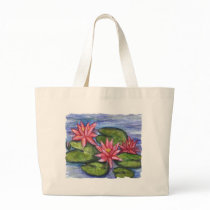 Water Lilies bags by HeatherFlower Water Lilies bags