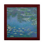 Water Lilies by Claude Monet Keepsake Boxes