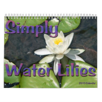 Water Lilies Calendar by FNolan Water Lilies Calendar