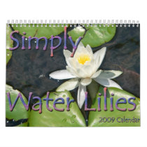 Water Lilies Calendar by FNolan Water Lilies Calendar