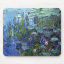 Water Lilies, Claude Monet Mousepad