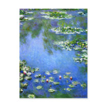 Water Lilies, Claude Monet Postcard