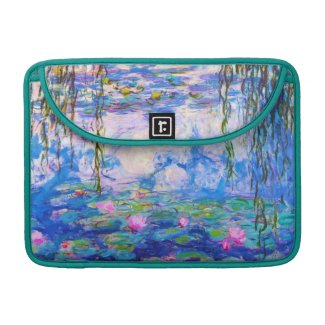 Water Lilies Claude Monet Sleeve For MacBook Pro