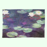 Water Lilies, Pink, 1897-99 Claude Monet cool, old kitchen towels