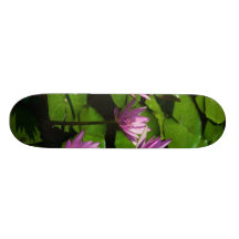 Water lilies skateboard decks