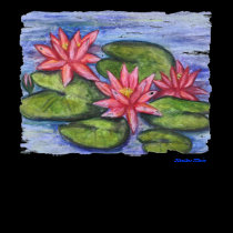 Water Lilies t-shirts by HeatherFlower Water Lilies t-shirts