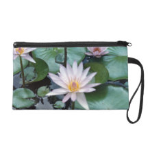 Water Lilies Wristlet