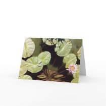 Water Lillies 02 cards by Odyssey1949 Water Lillies 02 cards