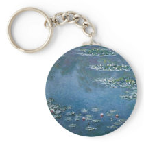 Water Lillies by Claude Monet Keychains