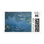 Water Lillies by Claude Monet Postage Stamps