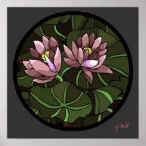 Water Lillies Print