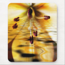 Water Lillium Mousepad mousepads
