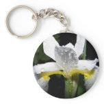 Water Lilly after a Rain Key Chains