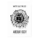 Water Lilly Grows Through Log in Lake posters by AbourIggy Water Lilly Grows Through Log in Lake posters