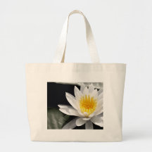 Water Lilly Tote Bags