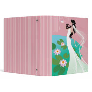 Water Lily Bride Wedding Planner Photo Notebook binder
