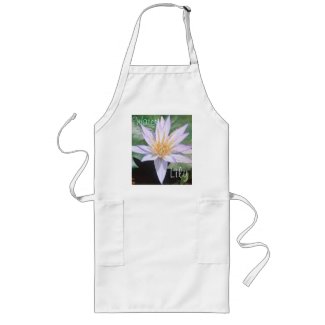 Water Lily Fine Art Apron