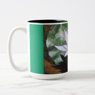 Water Lily Fine Art Coffee Mug