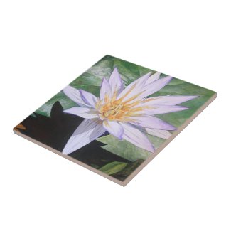 Water Lily Fine Art Tiles