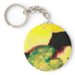 Water lily leaves keychains