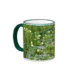 Water Lily Pad Flowers Coffee Mugs