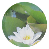 Water Lily Plate plates
