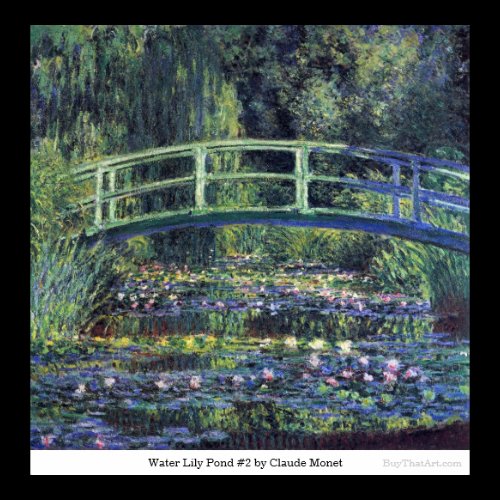 Water Lily Pond #2 by Claude Monet Print
