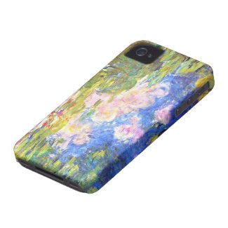 Water Lily Pond Claude Monet iPhone 4 Cases