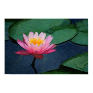 Water Lily Poster print