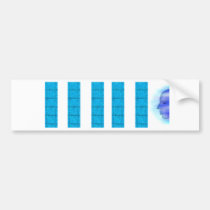 Water Magic Head Left bumper stickers