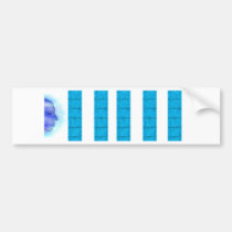 Water Magic Head Right bumper stickers
